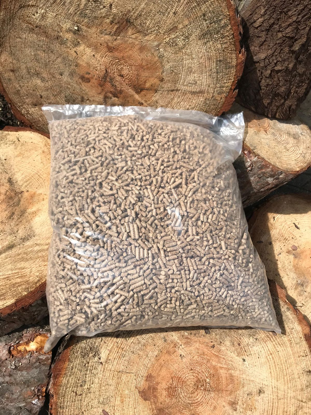 Unbranded Wood Pellets 507 kg - 33 bags